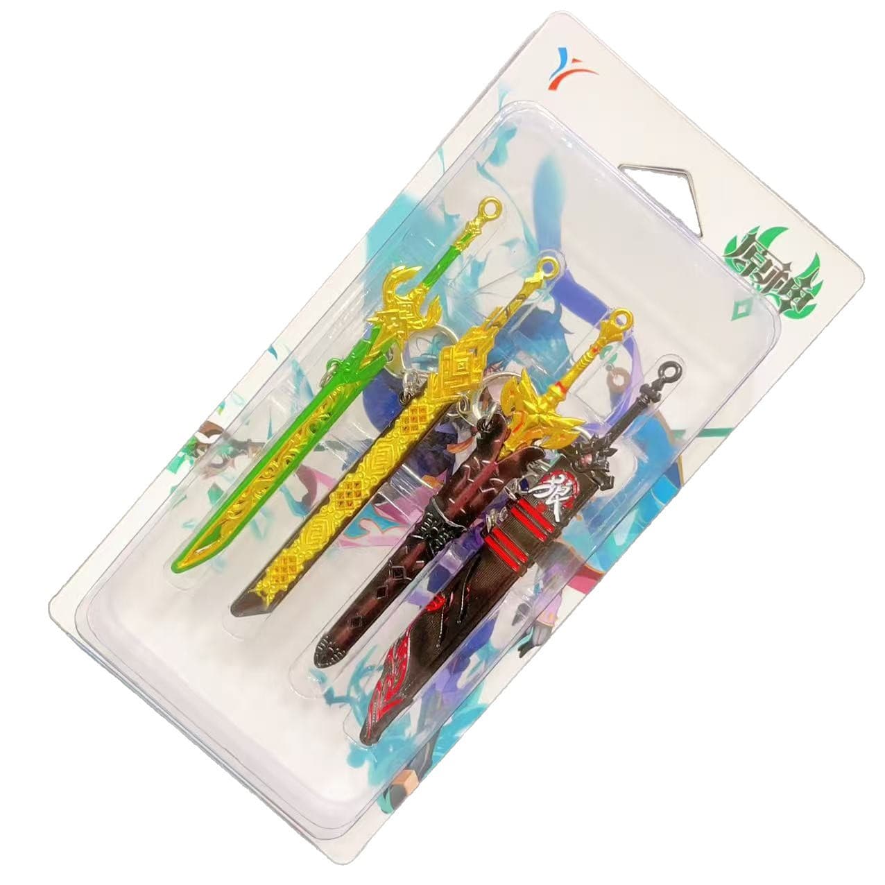 Mini Ancient Famous Sword Qin Shi Huang Yue Wang Sword Ruyi Sword Han Sword with Scabbard Alloy Weapon Model Pendant Toy