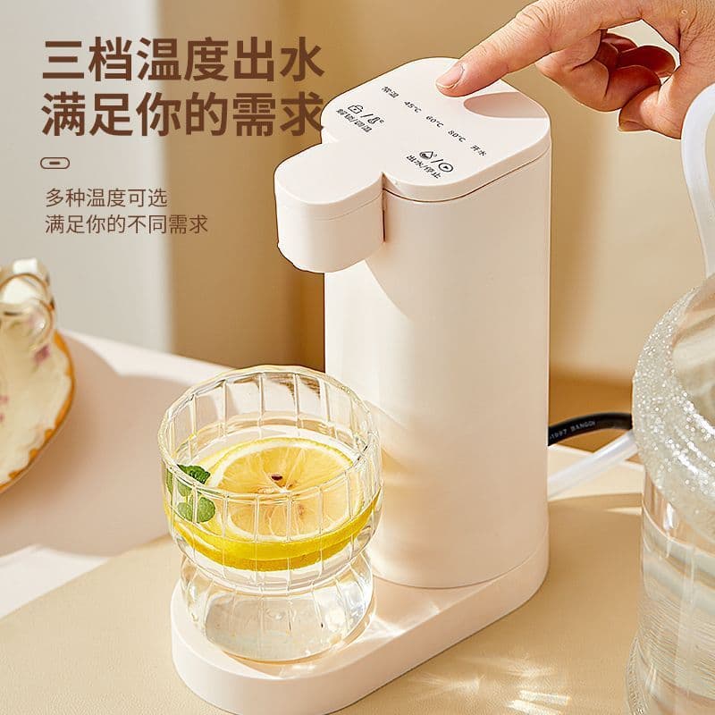 Portable Instant Hot Water Dispenser Small Office Mini Fast Heating Desktop Water Dispenser Travel Electric Kettle Household
