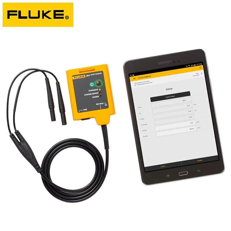 Fluke 154 Calibration Communicator, HART Communication Handheld, F154 Process Calibrator/Calibrator
