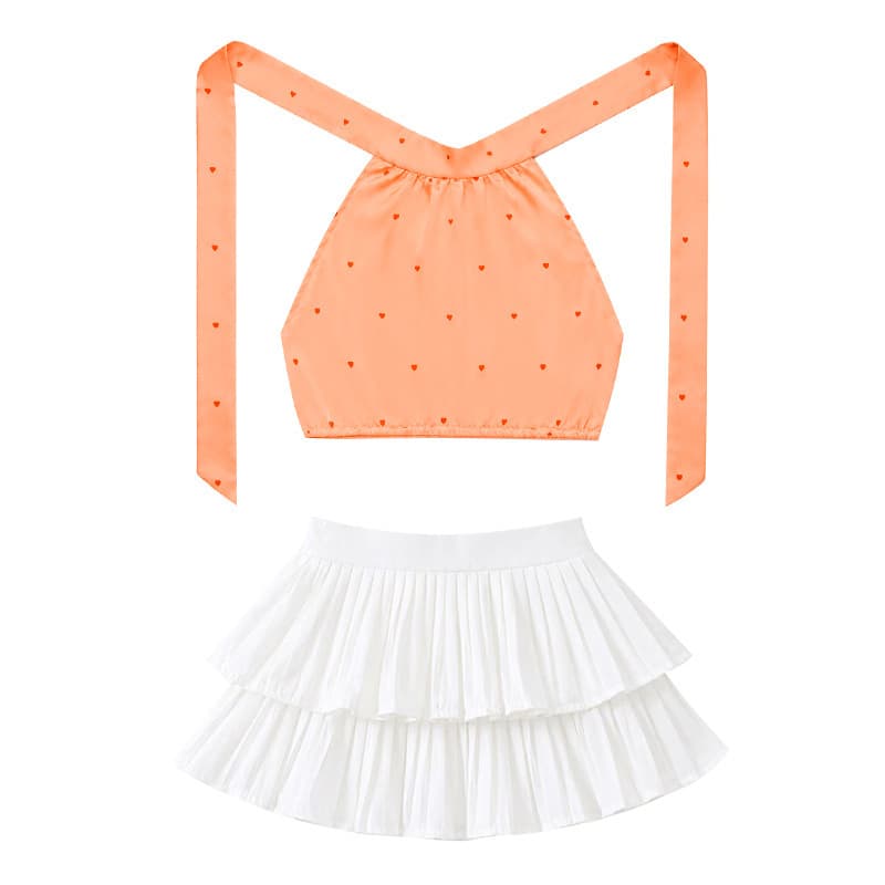 Girls Jazz Dance Costume Children Street Dance Performance Outfit Kids Stage Show Fashion Set