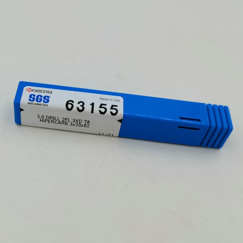 2-Flute Tungsten Carbide Drill 68299 2-Flute Tungsten Carbide Drill 51362 2-Flute Tungsten Carbide Drill 63155 SGS