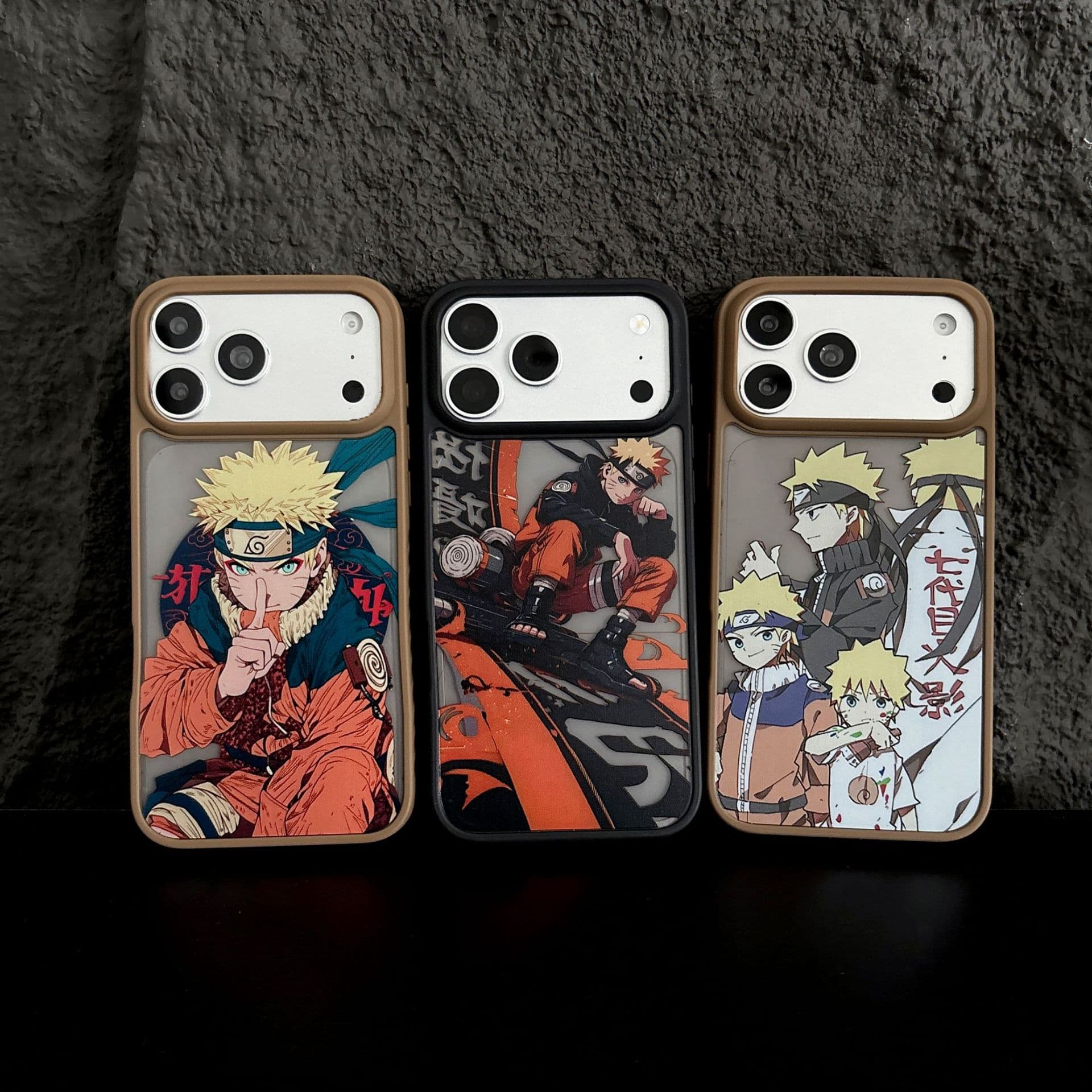Naruto Uzumaki phone case for iPhone 17 Pro Max, compatible with iPhone 15, hard shell for 14/13/16 Pro, creative for men