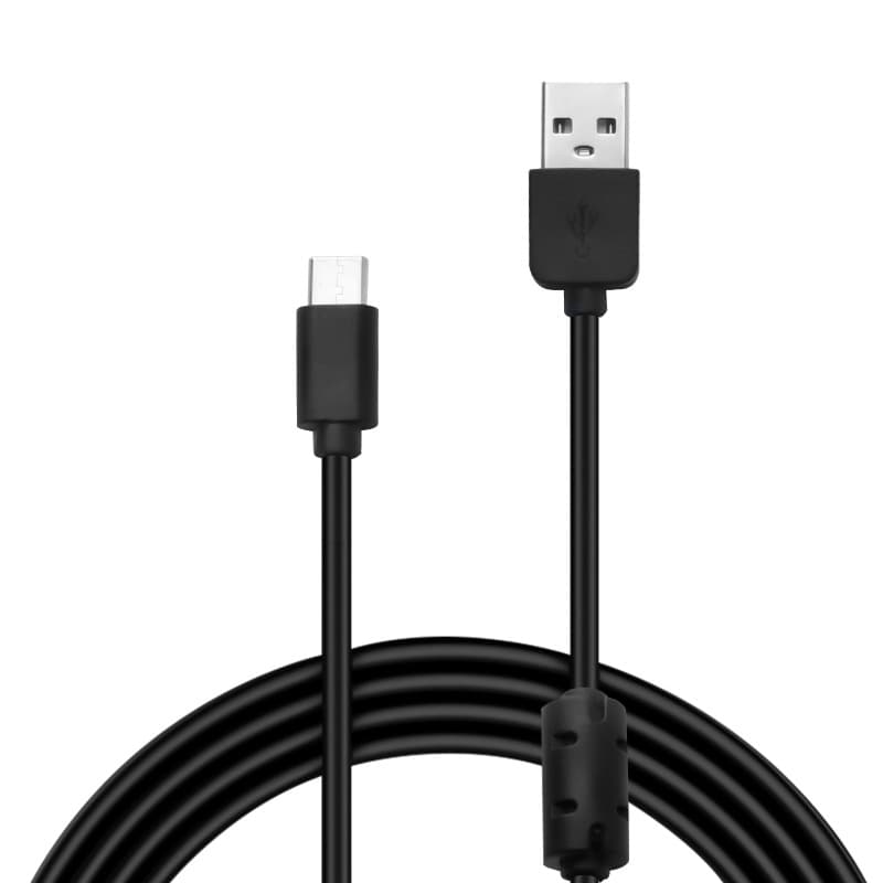 PS5 Charging Cable Switch Controller Cable Type-C Data Cable 1.8m with Magnetic Ring CE Certified 1A