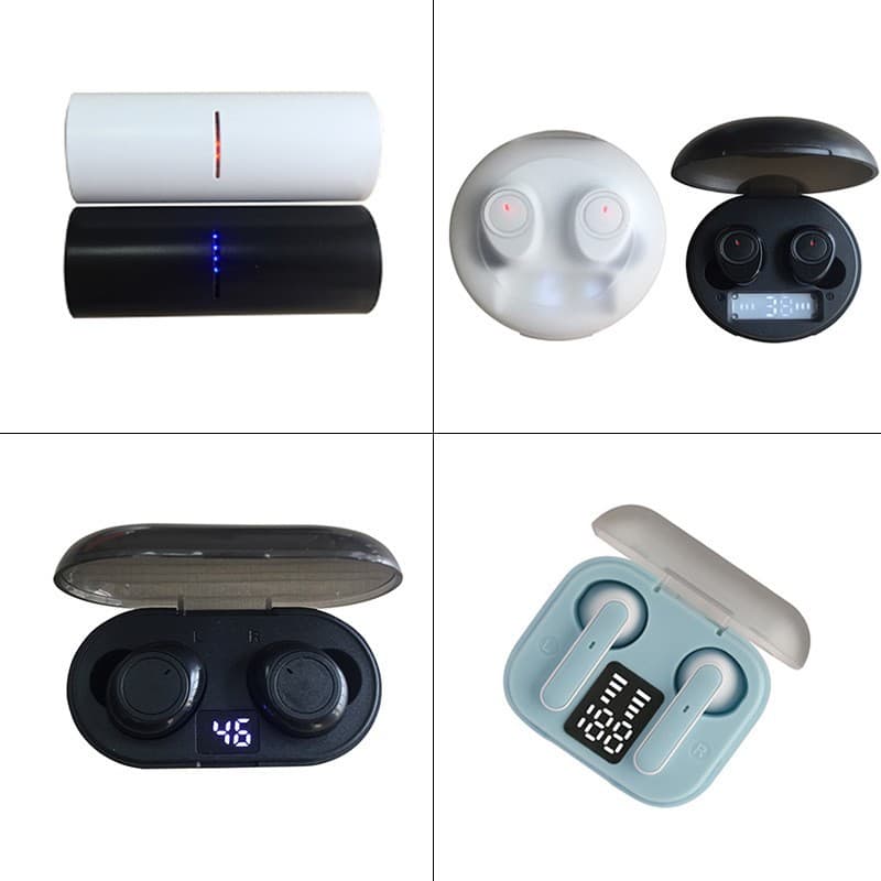 Newcomer's Macaron TWS Wireless 5.0 Bluetooth Headphones with Digital Display for Sports
