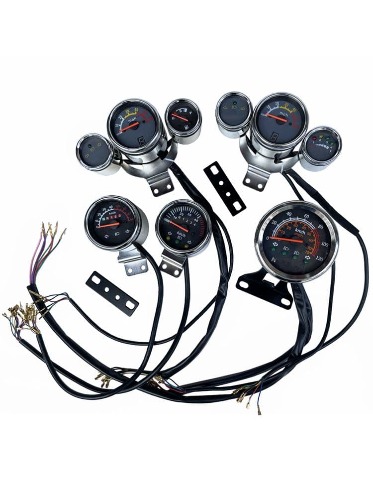 ATV Sand Car Modification Accessories Storm Single Meter Triple Meter Off-Road Motorcycle Dashboard Speedometer Gear Indicator