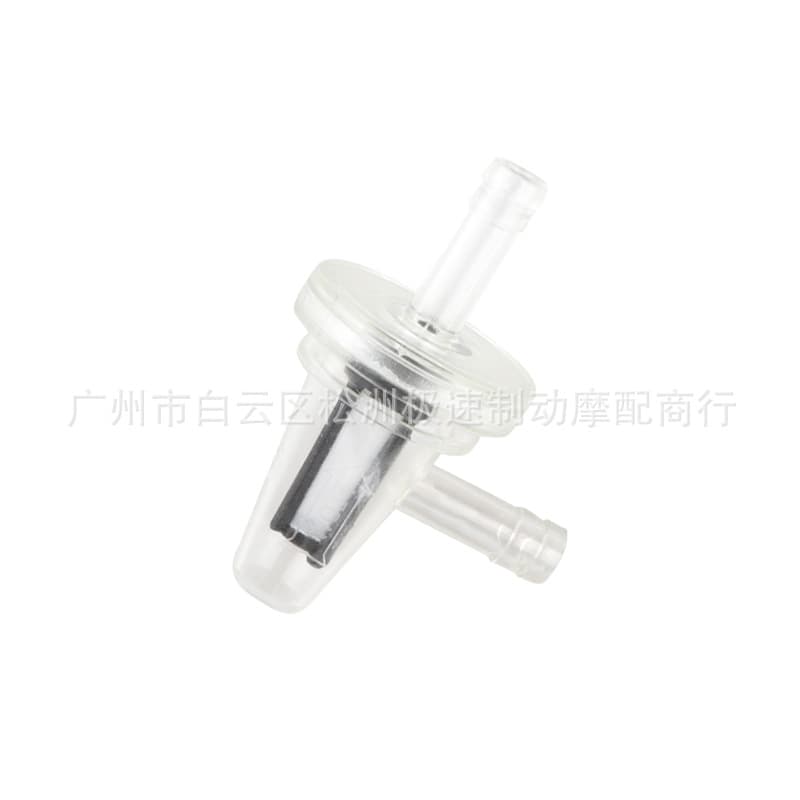 Motorcycle Gasoline Fuel Filter ATV Universal 1/4" 6mm 90 Degree Right Angle Transparent Fuel Filter for Motorcycle