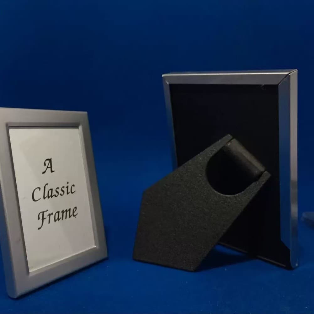 3-inch aluminum metal photo frame picture frame photo vertical ornament wedding children's stand refrigerator magnet ID photo