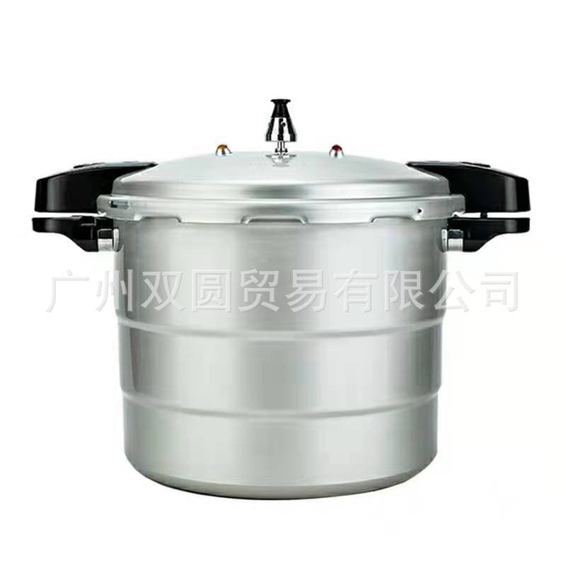 Jinxi Brand Large Pressure Cooker 32 34 36 38 40 42 Commercial Large Capacity Pressure Cooker Double-Layer Steaming Rack Steaming Tier