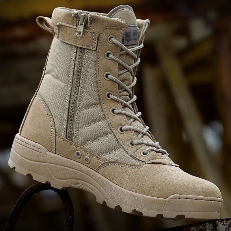 Children's Combat Boots Summer Parent-Child High-Top Military Boots Martin Boots Special Forces Spring Autumn Men's Combat Boots Summer Camp CS Boots