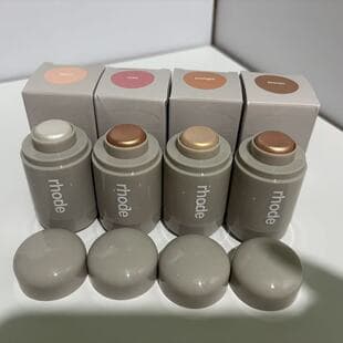 New Product Hailey Bieber rhode Peptide Lip Treatment Blush Lip Cheek Dual-Use Blush Stick Piggy