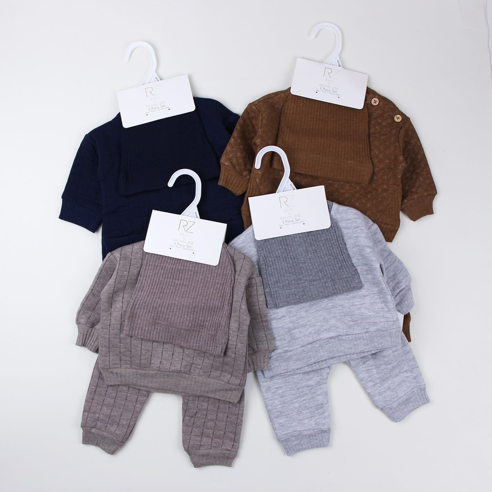 Baby Warm Cotton-Padded Class A Set Autumn Winter Newborn Infant Separate Top and Pants Thermal Clothes