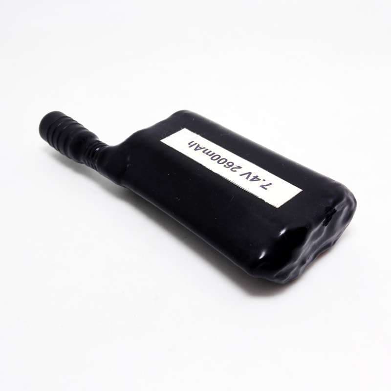 Medical equipment 7.4V 2600mAh fully waterproof battery with BMS management system 3C rate large capacity battery