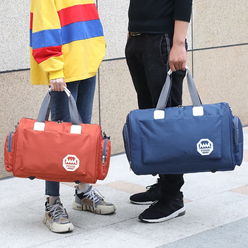 Large-capacity Korean long and short-distance travel bag luggage bag travel business trip waterproof handbag sports fitness shoulder bag