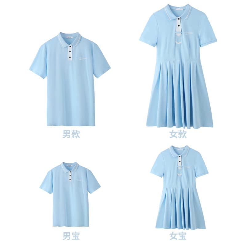Academic Style Mother-Child Dress Summer New Trendy Sibling Outfit 2026