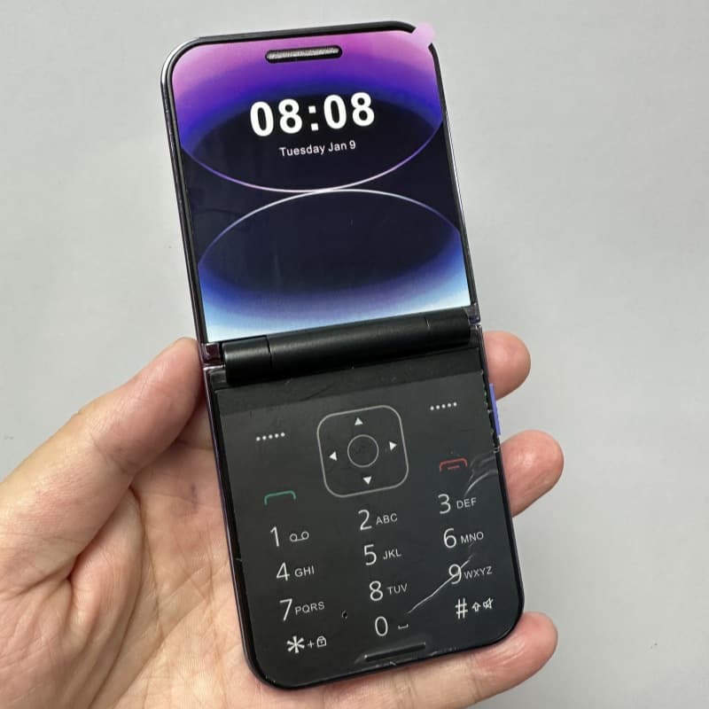 Cross-border Mobile Phone i15 Pro Dual SIM Non-Smartphone Flip Phone Keypad Elderly Phone 2G Phone