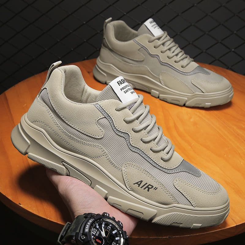 Men's New Mesh Breathable Sports Shoes, Workwear Trendy Shoes, Lightweight Soft Sole Versatile Men's Casual Shoes