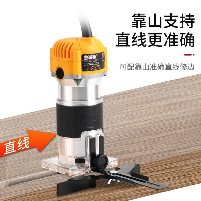 Multifunctional Woodworking Trimmer Mini Carving Machine DIY Wood Router Aluminum Composite Panel Slotting and Grooving Tool