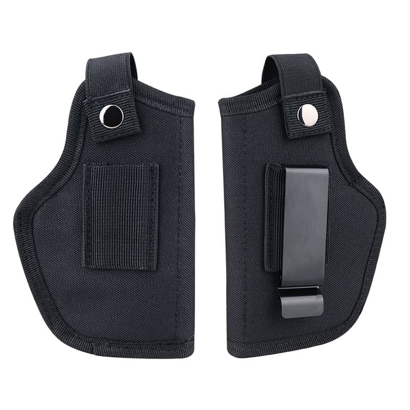 Nylon Portable Gun Holster Outdoor Tactical Invisible Small Gun Holster Military Fan Quick Draw Gun Holster Breathable Waterproof Wear Resistant