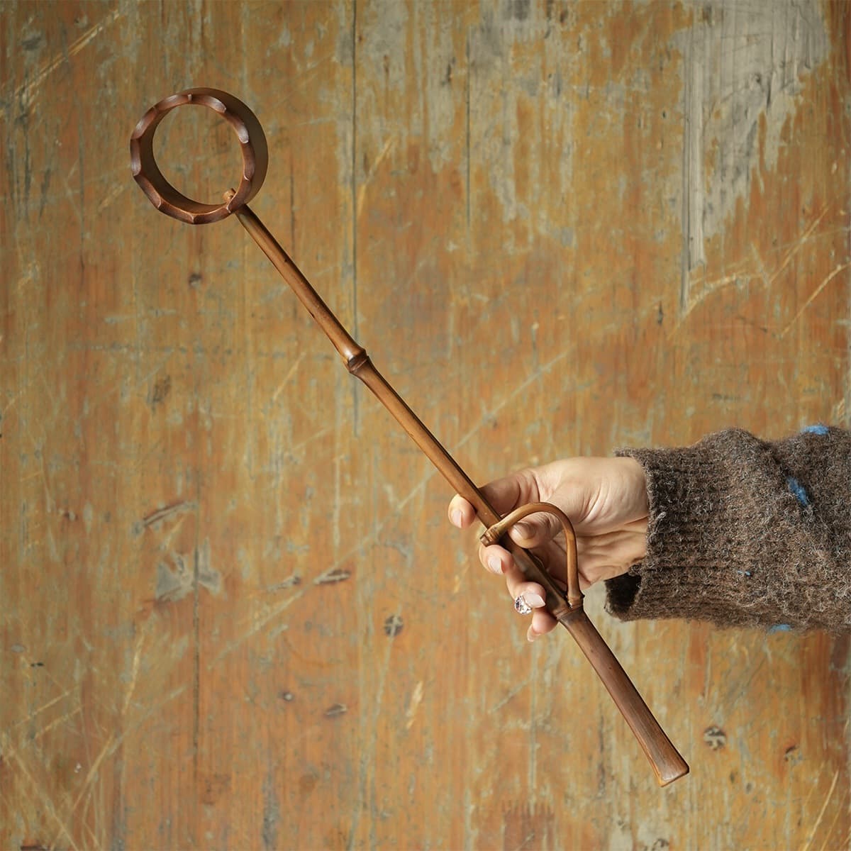 Creative Bamboo Sunflower Itch Scratching Artifact Back Scratching Device for the Elderly Without Asking for Scratching