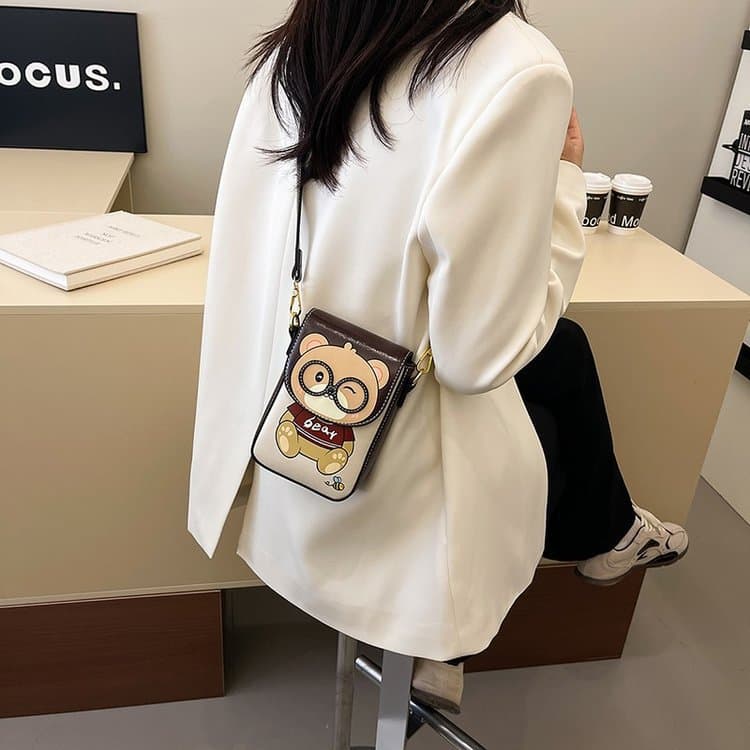 Cute Mini Phone Bag for Women 2026 New Coin Purse Fashionable Versatile Shoulder Bag Crossbody Bag Niche Women's Bag