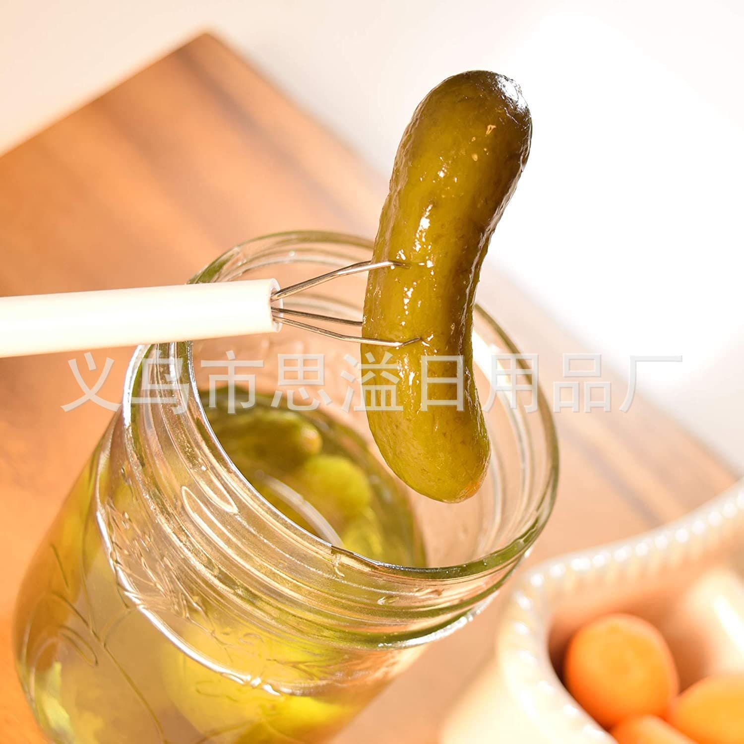 Plastic Deluxe Pickle Pincher Pickle Picker Tool