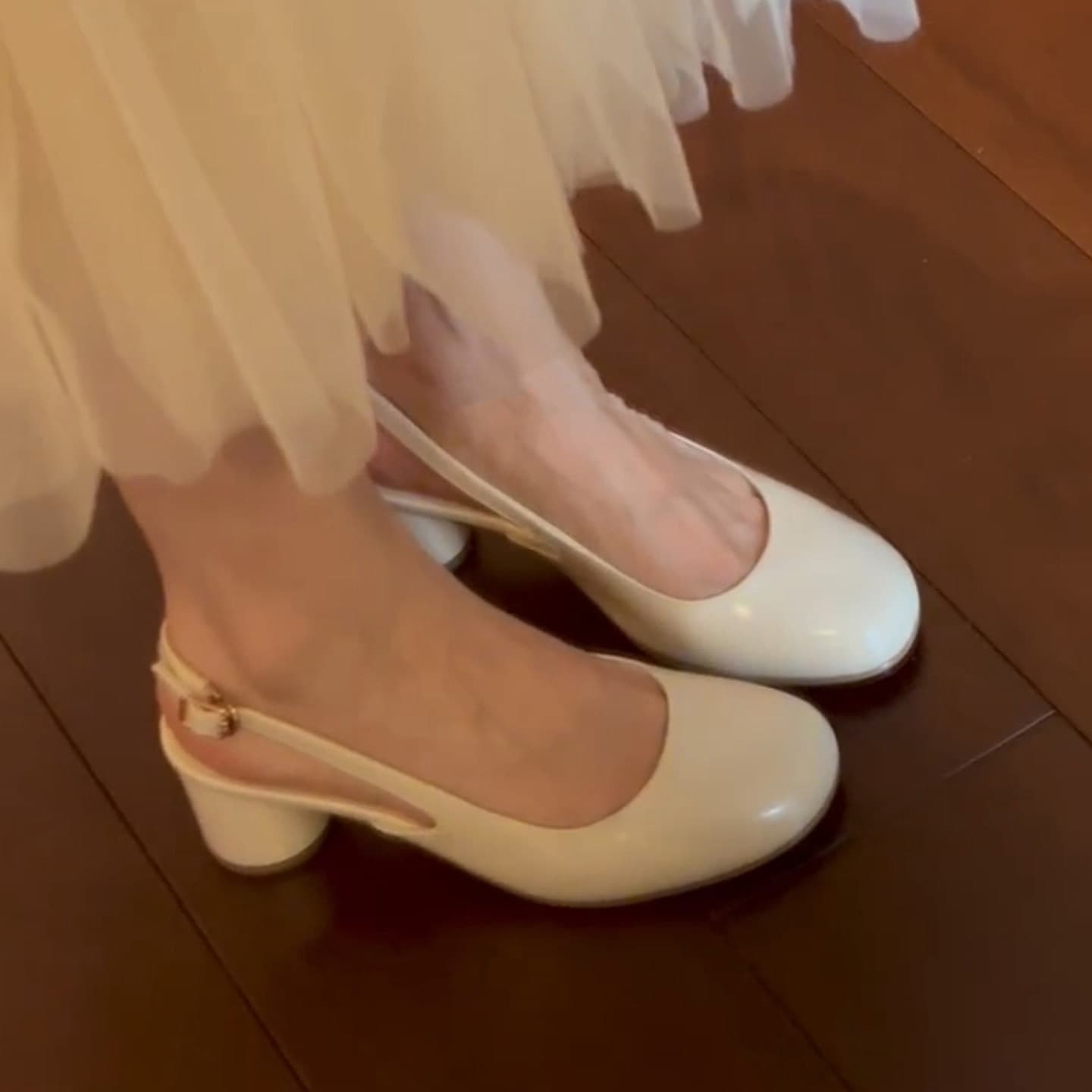 Lambskin Texture Gentle Fashion Retro Elegant Heeled Shoes for Women, Commute Chic Toe-Covered Sandals for Dresses