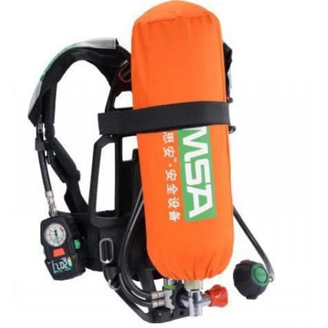 MSA Fire Rescue Respirator AG2100BTIC with 6.8L Air Cylinder and Gauge
