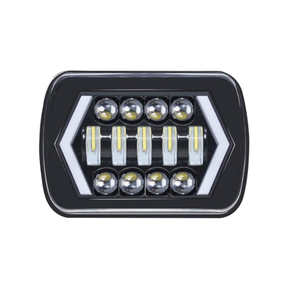 Wrangler Headlight Truck 7-inch Off-road Modified LED Square Light (Inquire for Surprise Price)