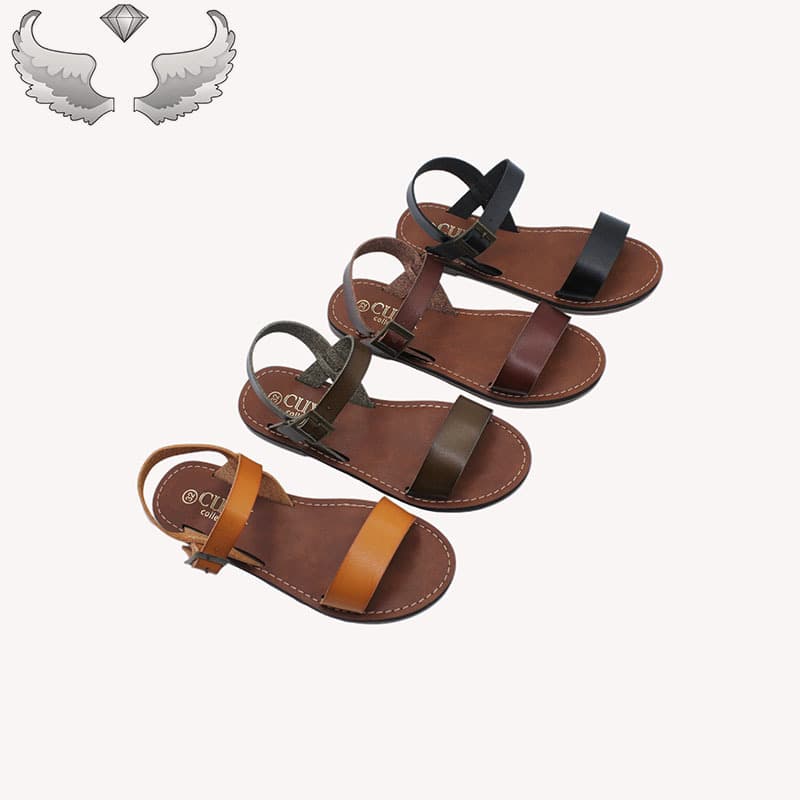 Wholesale Kids Sandals Factory Direct Girls' Summer Sandals Soft Sole Non-Slip Beach Shoes Sandals
