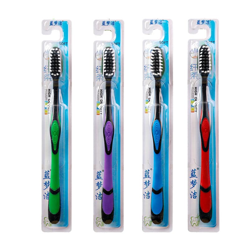 Genuine Sale 3 Boxes Minimum Wholesale Individually Packaged Adult Toothbrush Family Set Soft Bristles E-commerce Exclusive
