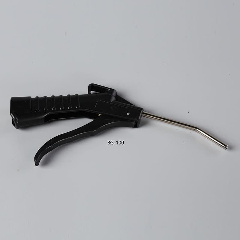 Medium-sized black high-pressure pneumatic dust blower, high-pressure air gun dust removal extended nozzle air gun dust blower