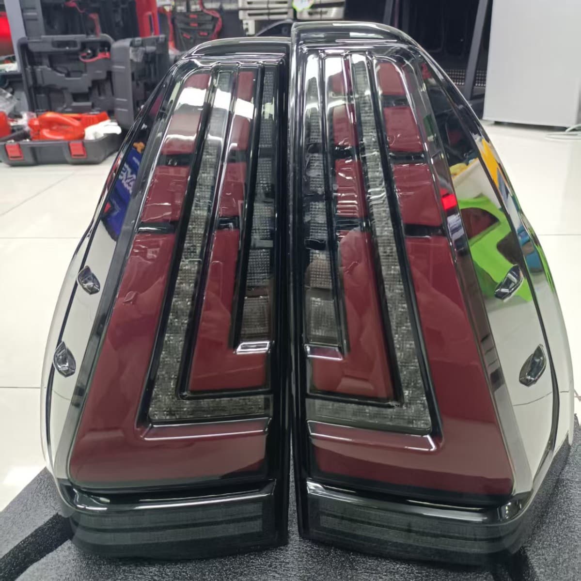 Compatible with Toyota PRADO FJ120 2003-2009 Prado Car LED Tail Light Assembly Modification
