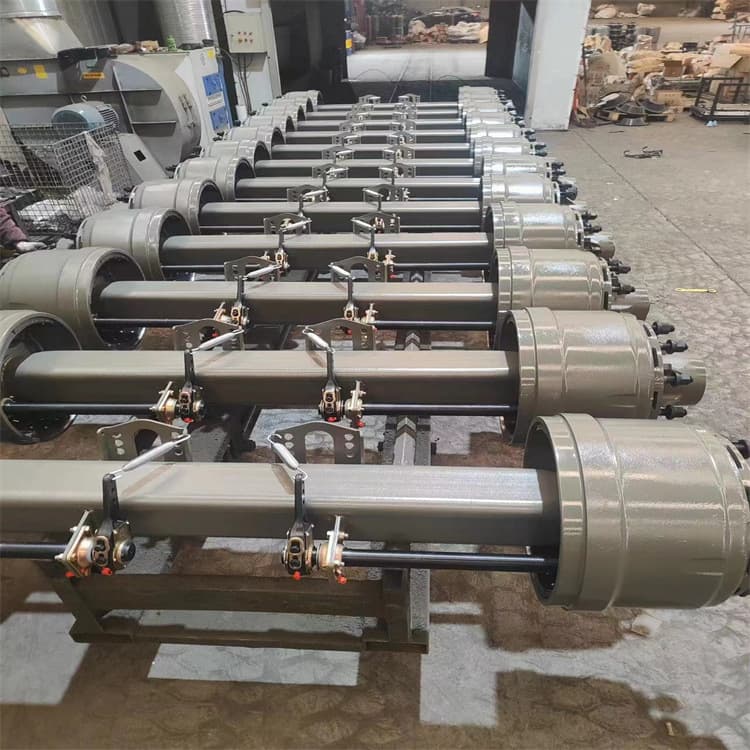 Cross-border supply semi-trailer axle 13 ton American style axle 16 ton axle American style axle German style axle