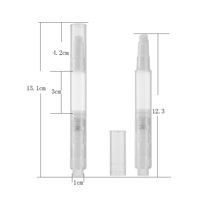 Stock Split Pen 3ML Flocking Press Pen Nail Nutrition Pen Hair Growth Liquid Application Pen Concealer Split Pen