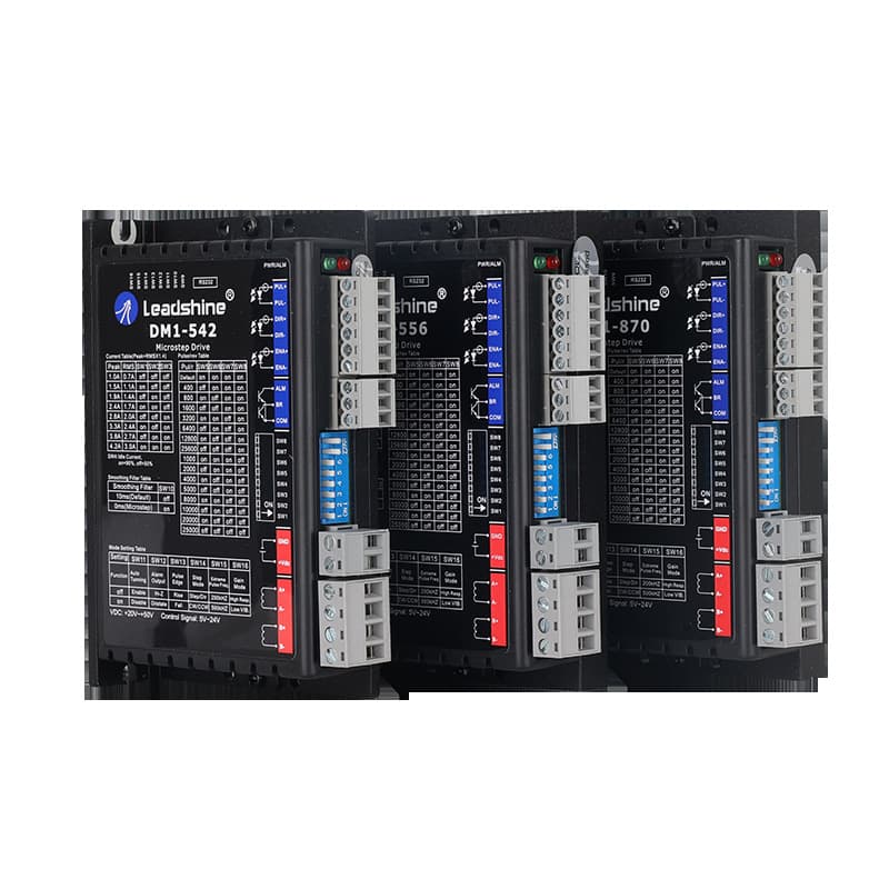 Leisai Intelligent DM1 Value Pulse Type Stepper Motor Driver, Compatible with 42, 57, D57, 60, 86 Frame Sizes