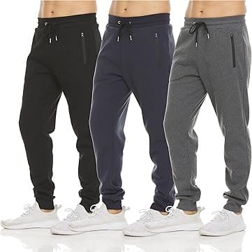 Cross-border slim-fit athletic pants Amazon independent site casual sweatpants tapered solid color pants