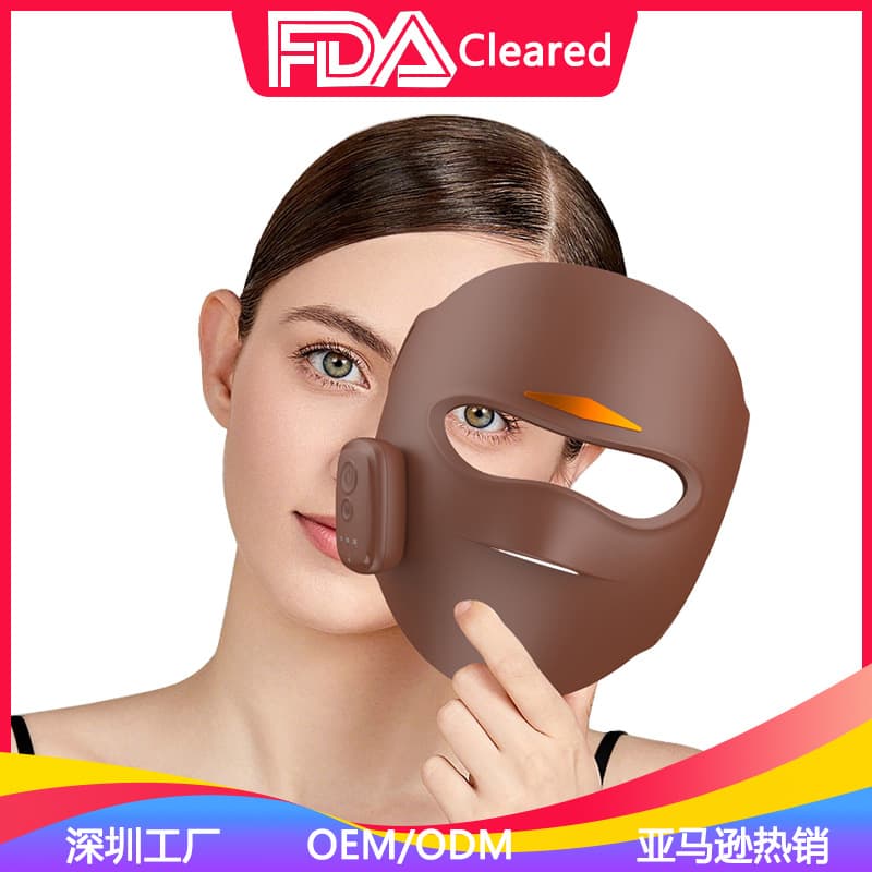 Cross-border New 510K Photon Device LED Beauty Mask Home Use Adjustable Time Mask Device