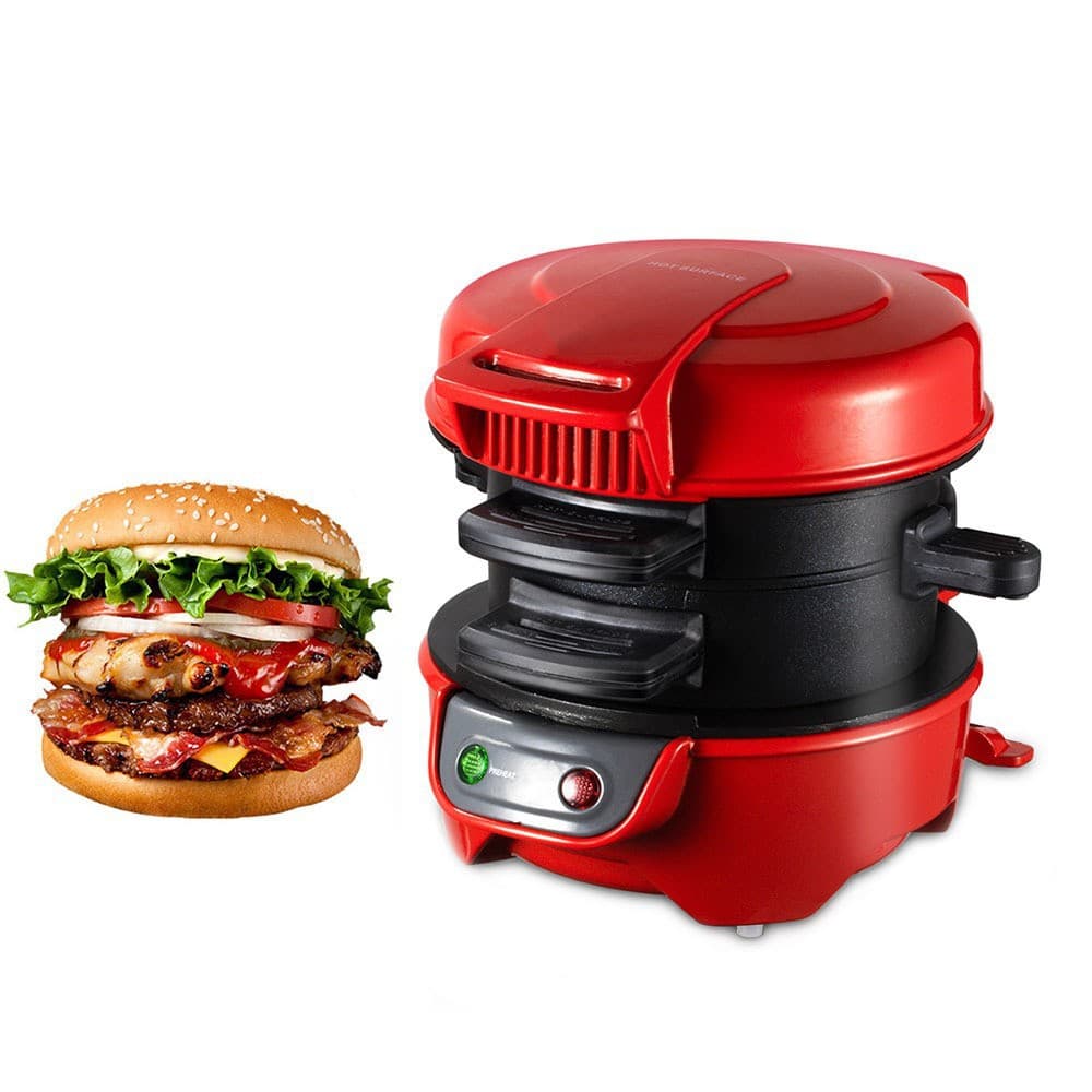 Burger Maker Sandwich Maker Home Breakfast Machine Egg Toaster Burger Maker Factory Wholesale