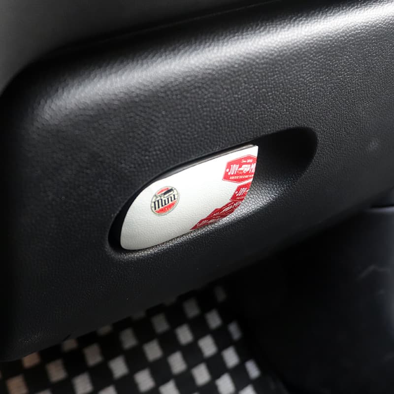 Compatible with Mini Cooper F54 F60 Clubman Interior Glove Box Handle Switch Decoration Sticker