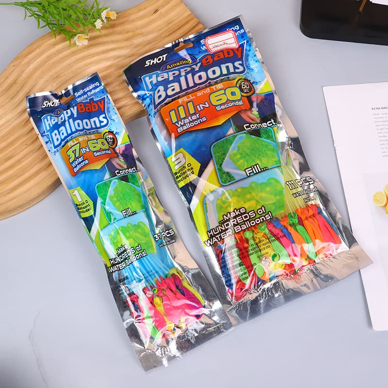 Water balloon quickly fills with water, fills with water, water balloon fights with water, automatically falls off and seals, children's toy water balloon wholesale