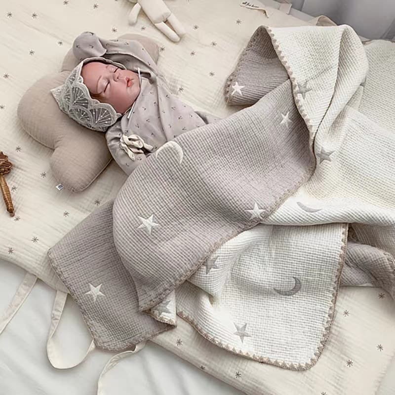 Autumn/winter Baby Quilt Skin-friendly Kindergarten Cotton Bed Sheet Children's Bed Single Multi-functional Baby Blanket