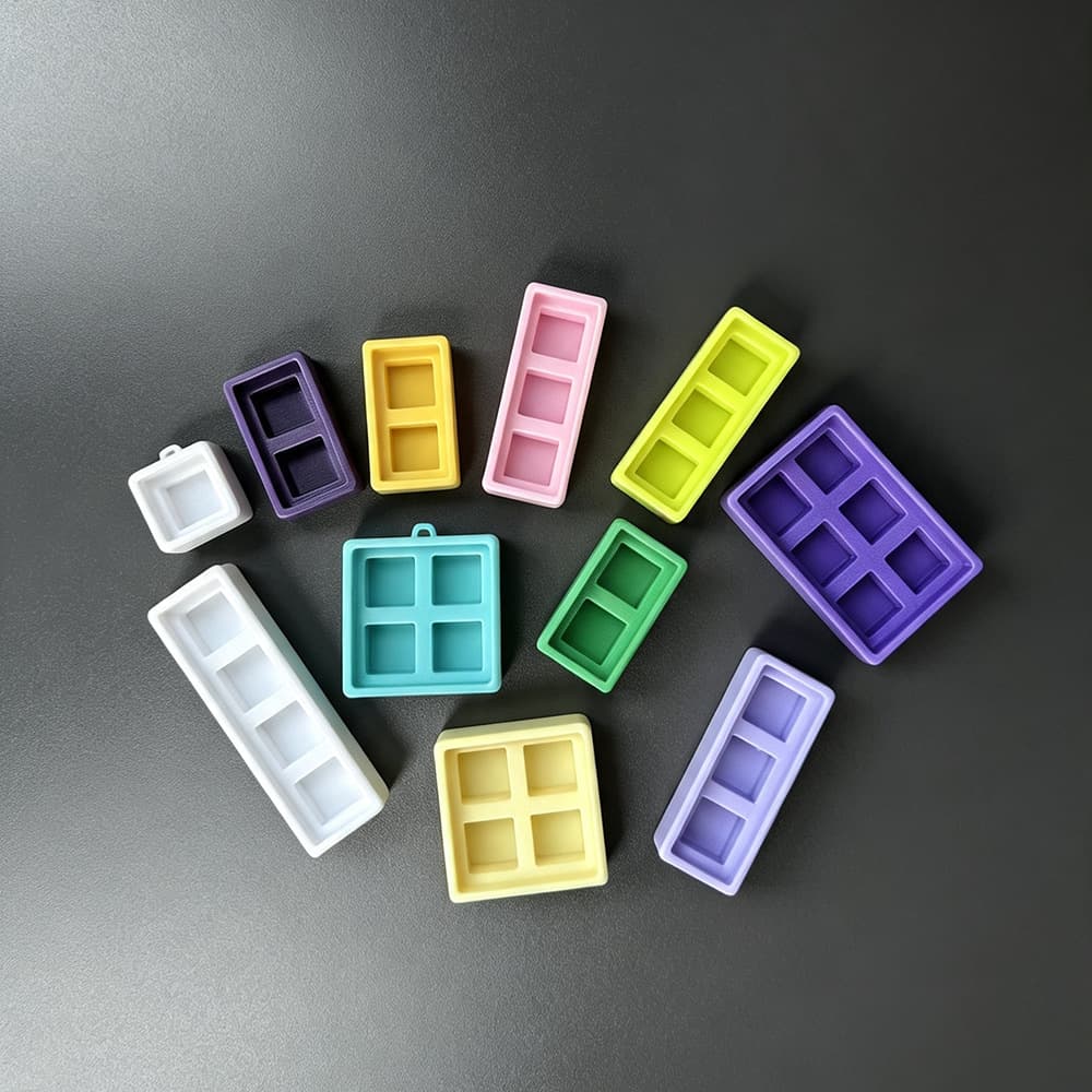 Mechanical keyboard accessories seven-color cross-axis base customization 1 key 2 keys 3 keys 4 keys Tianzi nine keys white transparent