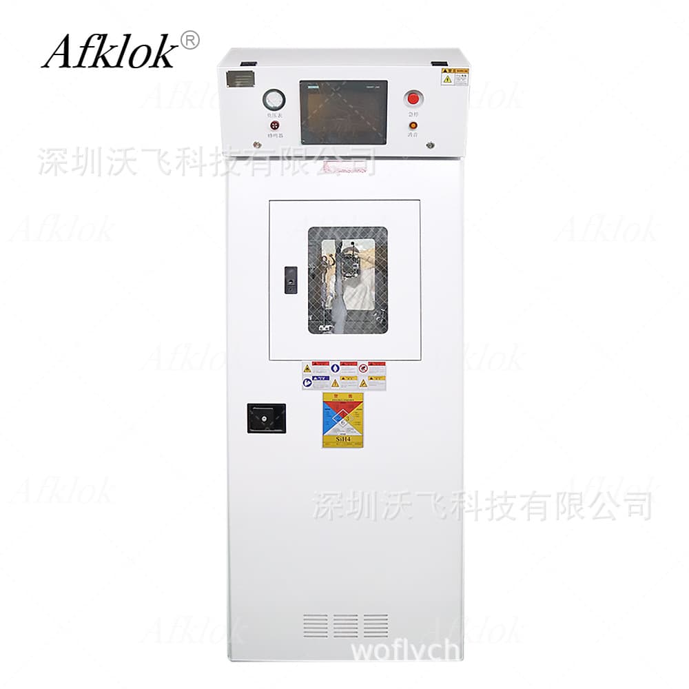 Dual-bottle special gas cabinets for silicon anode materials, silicon-based anode gas cabinets, silicon anode gas mixing cabinets, Class A explosion-proof.