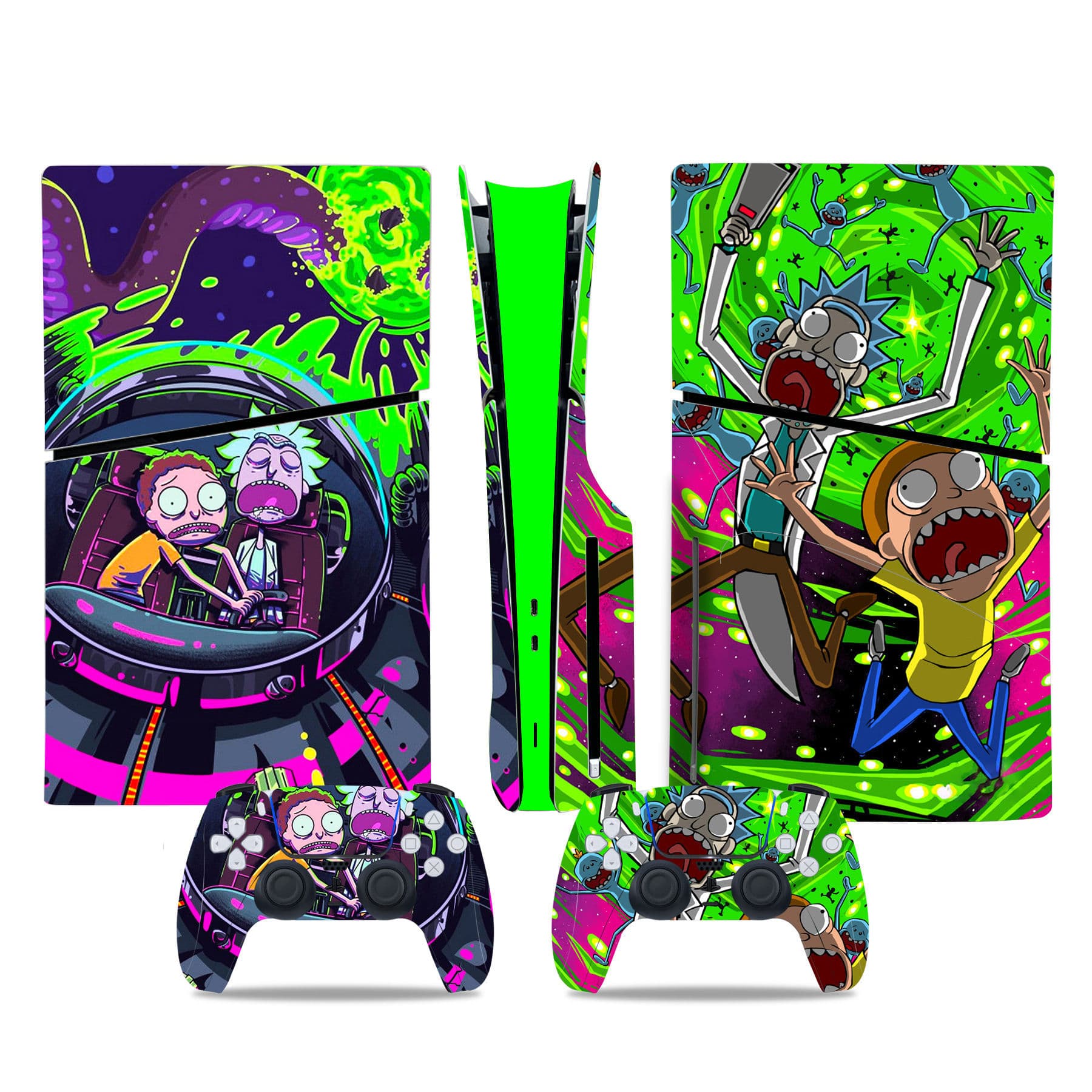 Knight PS5 slim game console color sticker color film body sticker skin sticker handle full package sticker