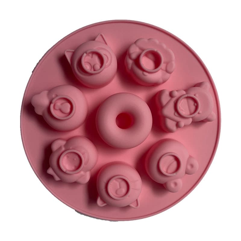 Baby food supplement rice cake mold silicone food grade steamable and boilable cake mold baking mold factory direct sales