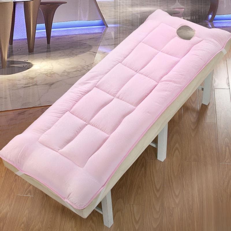 Massage mattress, mattress protector, massage mattress, non-slip, thickened, warm, with holes.