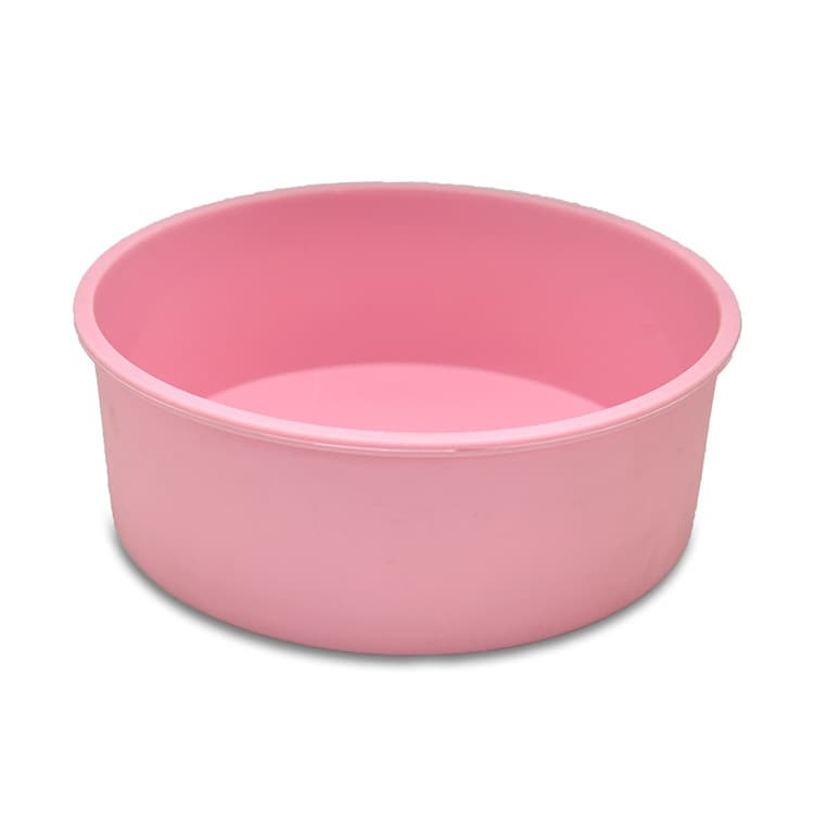 Export supply round non-stick silicone cake mold, hot-selling high and low temperature resistant cake mold