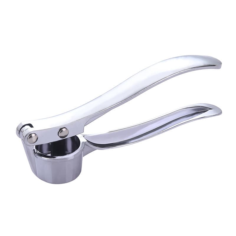 Wholesale Garlic Press Mincer Crusher Multifunctional Zinc Alloy Stainless Steel Manual Pull Garlic Masher Peeler