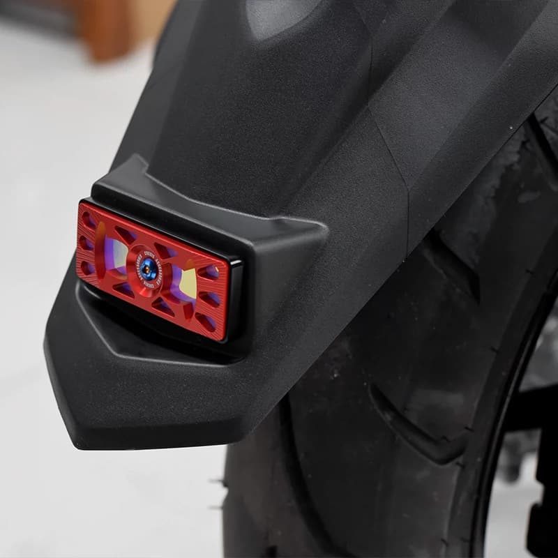 Reflective Plate for Yamaha XMAX300 Modification, Night Riding Warning Sign, Glow-in-the-Dark Body Reflector