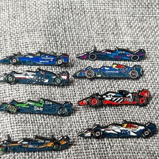 International Racing Souvenir Car Commemorative Pin Metal Brooch Bag Accessory